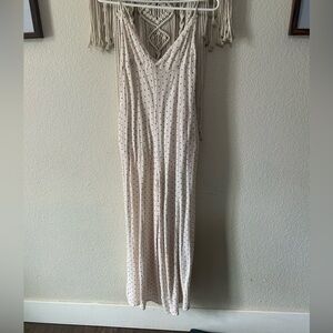 Reset by Jane Cream & black Polka Dot romper